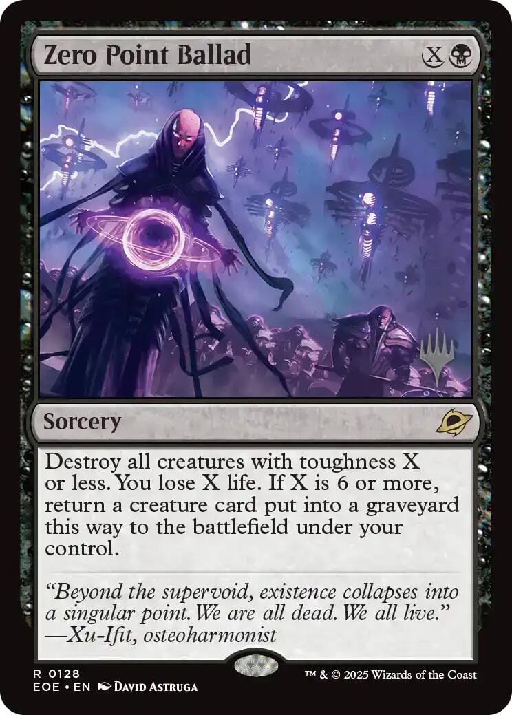 Zero Point Ballad (Promo Pack) [Edge of Eternities Promo Pack] MTG Single Magic: The Gathering  | Multizone: Comics And Games