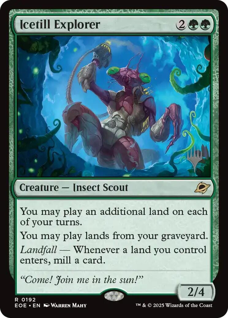 Icetill Explorer (Promo Pack) [Edge of Eternities Promo Pack] MTG Single Magic: The Gathering  | Multizone: Comics And Games