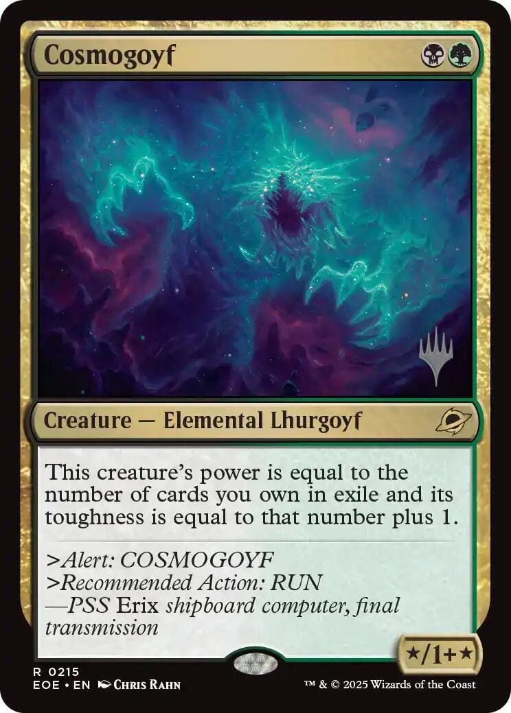Cosmogoyf (Promo Pack) [Edge of Eternities Promo Pack] MTG Single Magic: The Gathering  | Multizone: Comics And Games