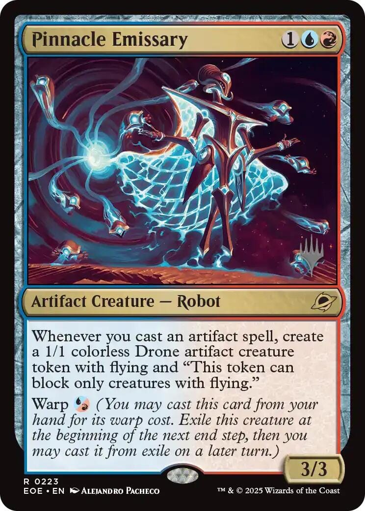 Pinnacle Emissary (Promo Pack) [Edge of Eternities Promo Pack] MTG Single Magic: The Gathering  | Multizone: Comics And Games