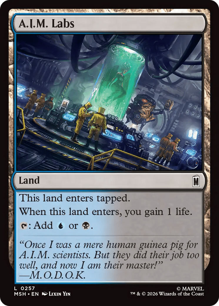 A.I.M. Labs [Marvel Super Heroes] MTG Single Magic: The Gathering  | Multizone: Comics And Games
