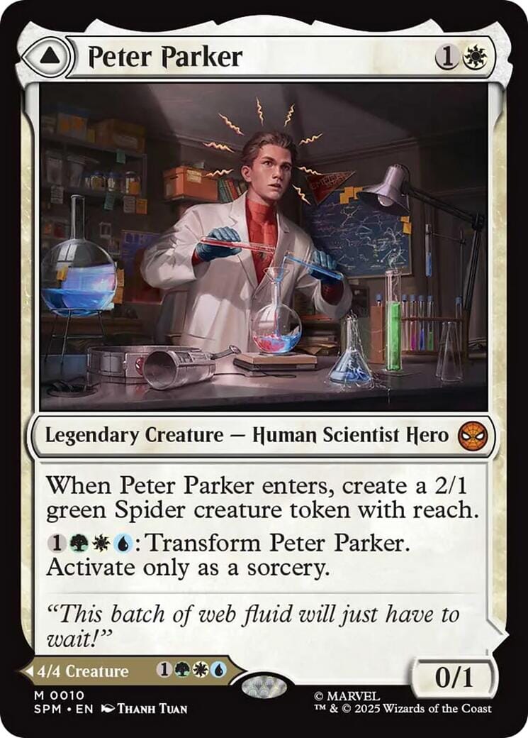 Peter Parker [Marvel's Spider-Man] MTG Single Magic: The Gathering  | Multizone: Comics And Games