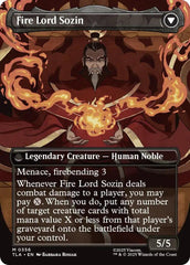 The Rise of Sozin (Borderless) [Avatar: The Last Airbender] MTG Single Magic: The Gathering  | Multizone: Comics And Games