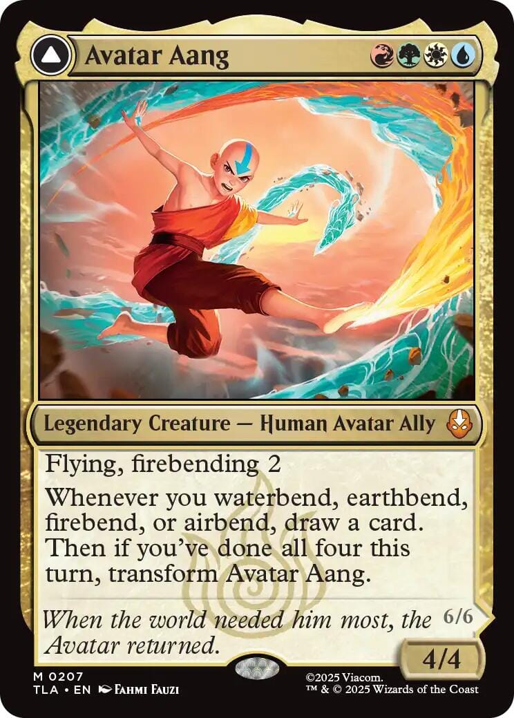 Avatar Aang [Avatar: The Last Airbender] MTG Single Magic: The Gathering  | Multizone: Comics And Games
