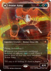 Avatar Aang (Raised Foil) [Avatar: The Last Airbender] MTG Single Magic: The Gathering  | Multizone: Comics And Games