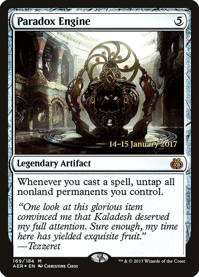 Paradox Engine [Aether Revolt Prerelease Promos] MTG Single Magic: The Gathering  | Multizone: Comics And Games