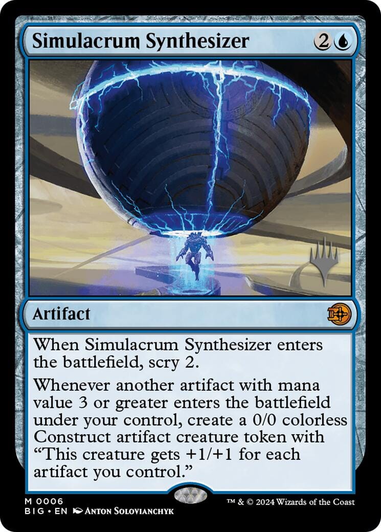 Simulacrum Synthesizer (Promo Pack) [Edge of Eternities Promo Pack] MTG Single Magic: The Gathering  | Multizone: Comics And Games