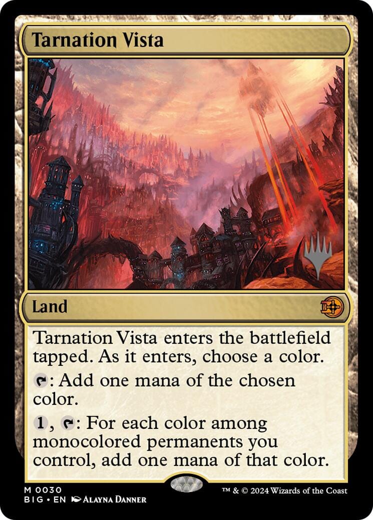 Tarnation Vista (Promo Pack) [Edge of Eternities Promo Pack] MTG Single Magic: The Gathering  | Multizone: Comics And Games