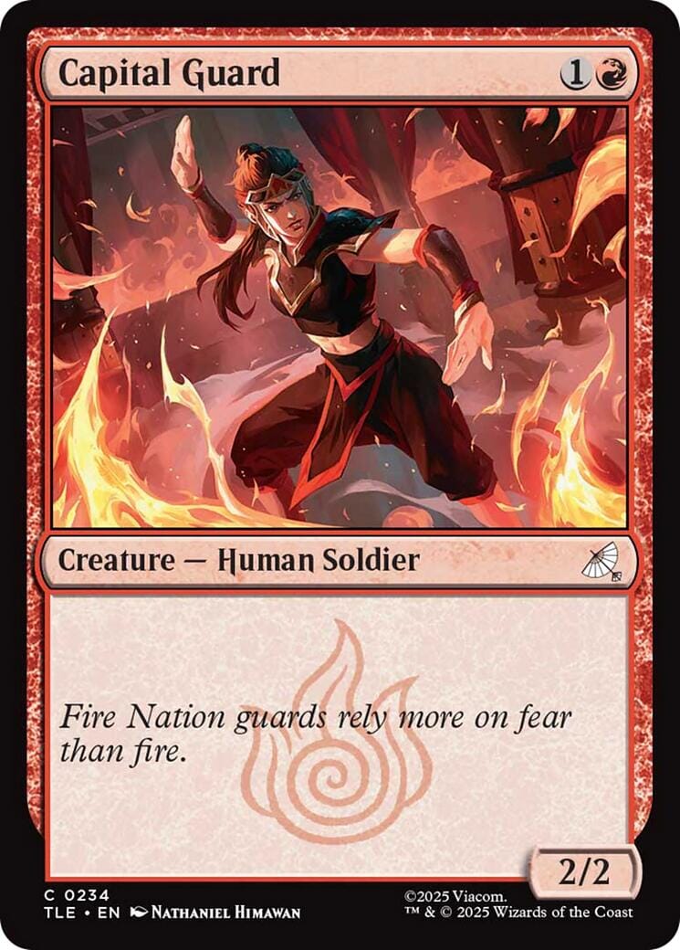 Capital Guard (0234) [Avatar: The Last Airbender: Eternal-Legal] MTG Single Magic: The Gathering  | Multizone: Comics And Games