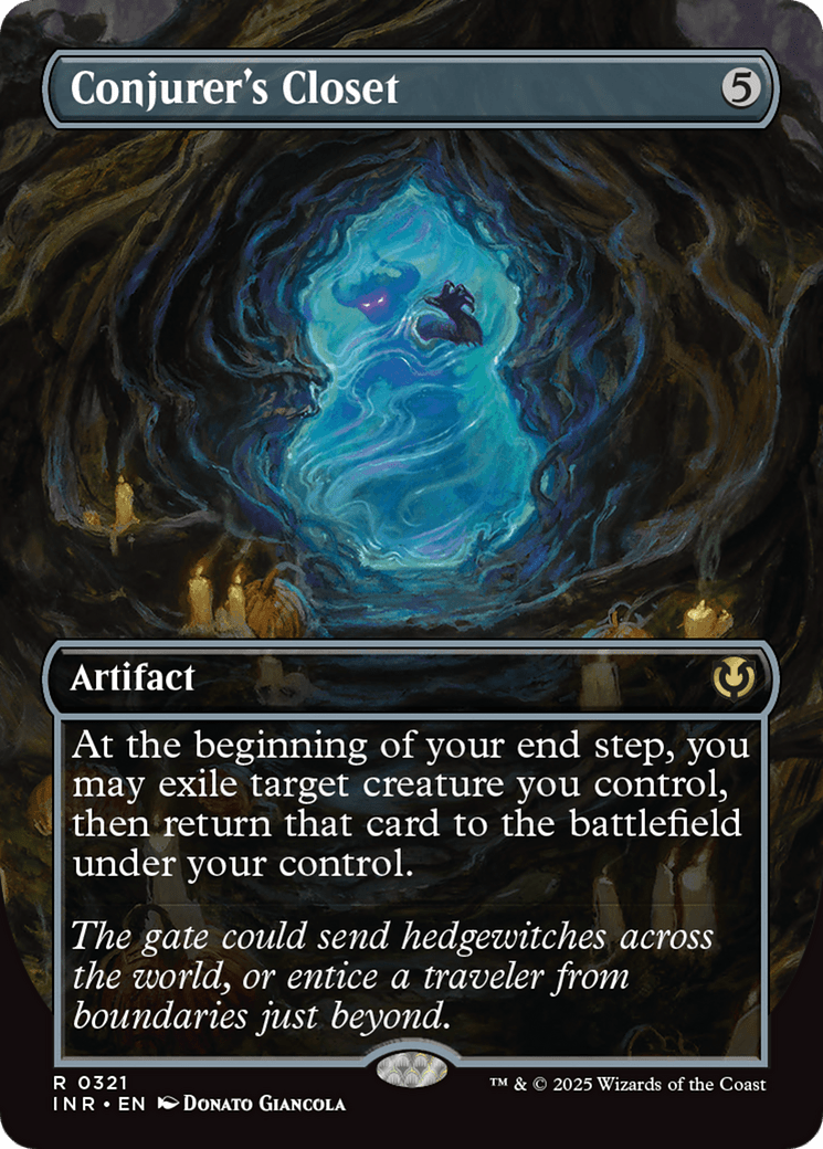 Conjurer's Closet (Borderless) [Innistrad Remastered] MTG Single Magic: The Gathering  | Multizone: Comics And Games