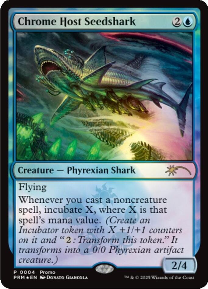Chrome Host Seedshark [Media Promos] MTG Single Magic: The Gathering  | Multizone: Comics And Games