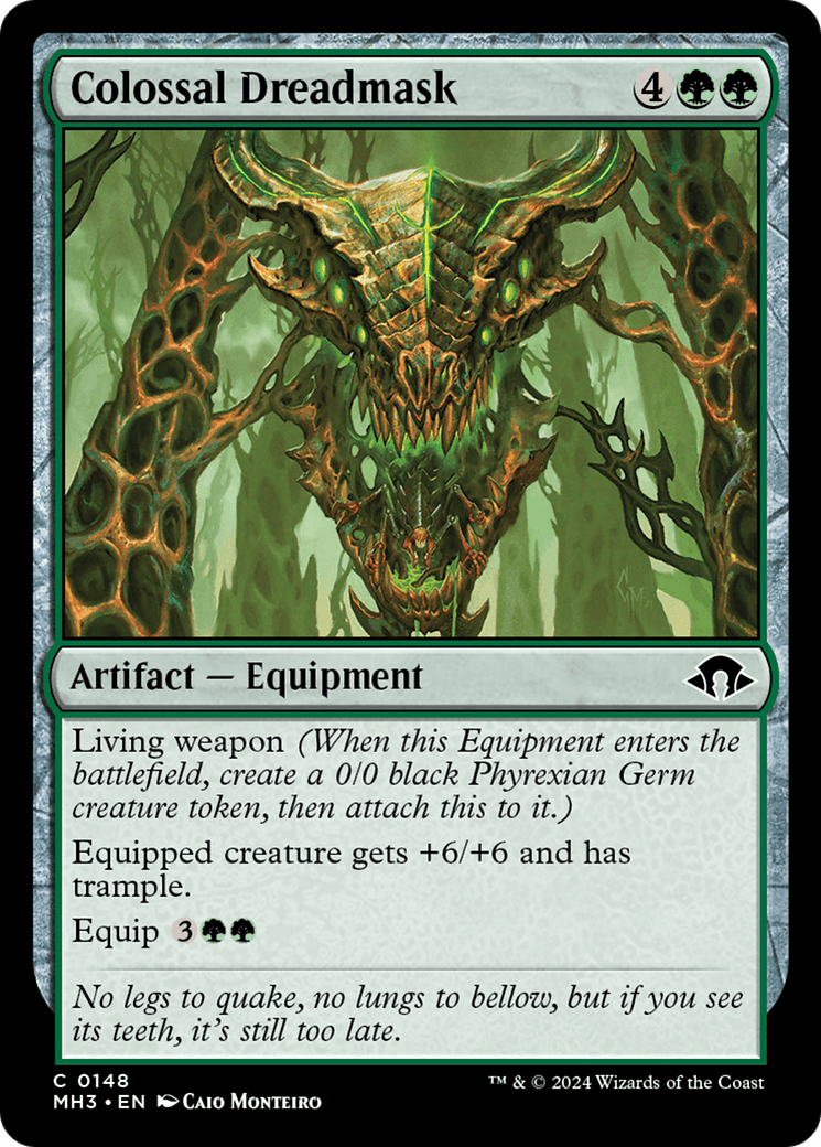 Colossal Dreadmask [Modern Horizons 3] MTG Single Magic: The Gathering  | Multizone: Comics And Games