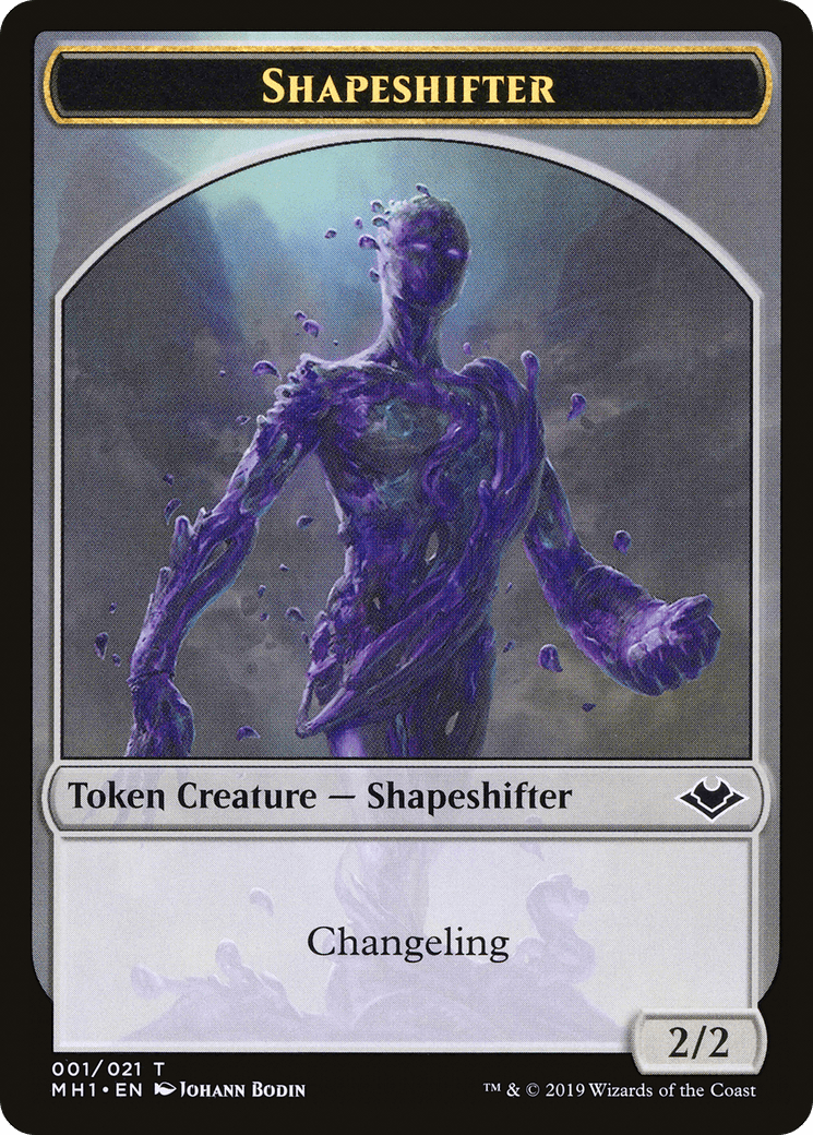 Shapeshifter // Spider Double-Sided Token [Modern Horizons Tokens] MTG Single Magic: The Gathering  | Multizone: Comics And Games