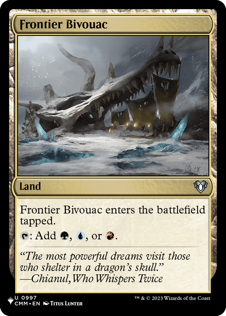 Frontier Bivouac (CMM) [The List] MTG Single Magic: The Gathering  | Multizone: Comics And Games