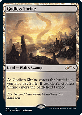 Godless Shrine [Secret Lair Drop Series] MTG Single Magic: The Gathering  | Multizone: Comics And Games