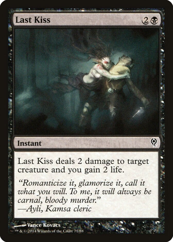 Last Kiss [Duel Decks: Jace vs. Vraska] MTG Single Magic: The Gathering  | Multizone: Comics And Games