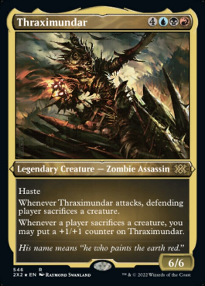 Thraximundar (Foil Etched) [Double Masters 2022] MTG Single Magic: The Gathering  | Multizone: Comics And Games