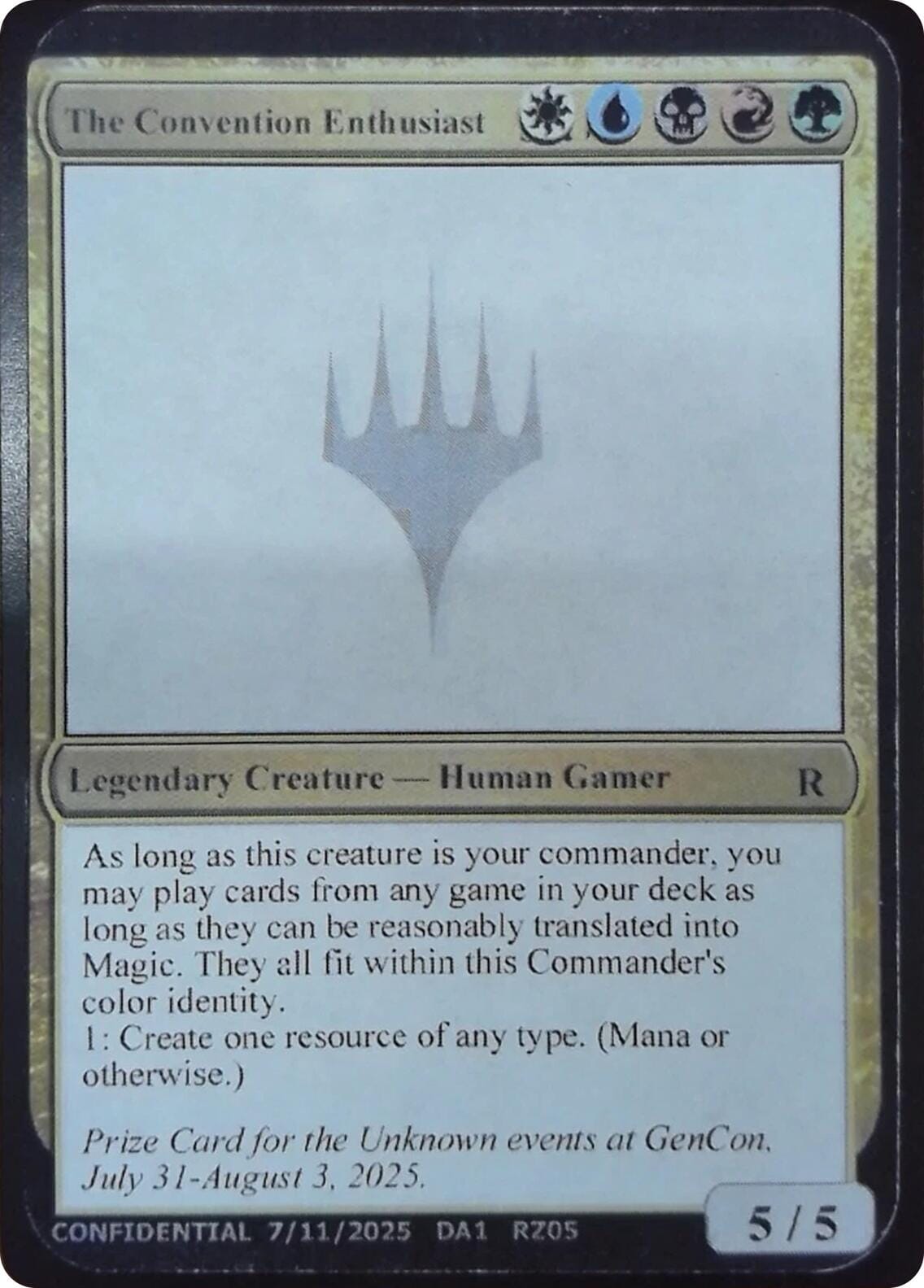 The Convention Enthusiast [Unknown Event] MTG Single Magic: The Gathering  | Multizone: Comics And Games