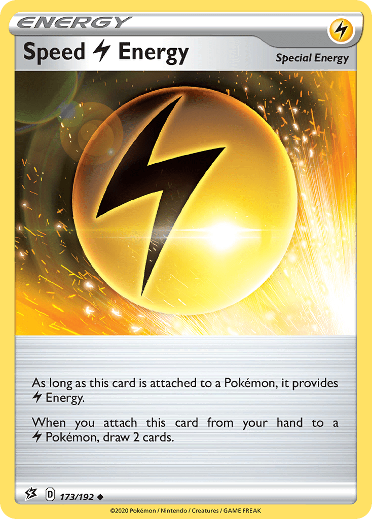Speed Lightning Energy (173/192) [Sword & Shield: Rebel Clash] Pokemon Single Pokémon  | Multizone: Comics And Games