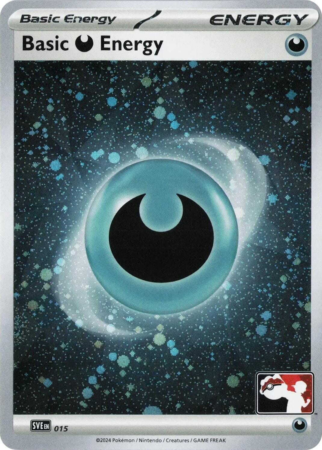 Basic Darkness Energy (015) (Cosmos Holo) [Prize Pack Series Seven] Pokemon Single Pokémon  | Multizone: Comics And Games