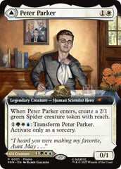 Peter Parker (Extended Art) [Marvel's Spider-Man Promos] MTG Single Magic: The Gathering  | Multizone: Comics And Games