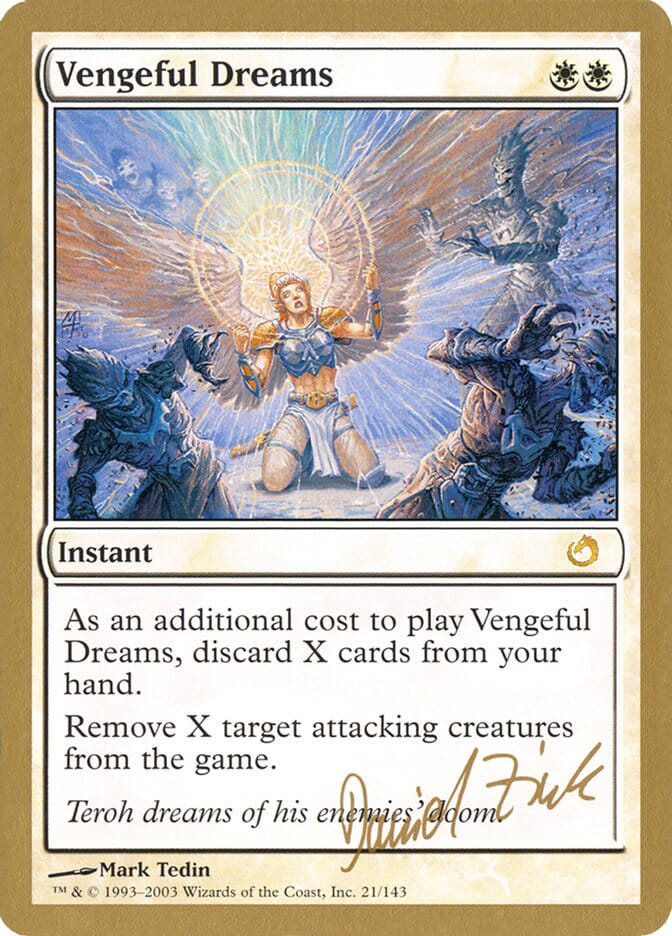 Vengeful Dreams (Daniel Zink) [World Championship Decks 2003] MTG Single Magic: The Gathering  | Multizone: Comics And Games