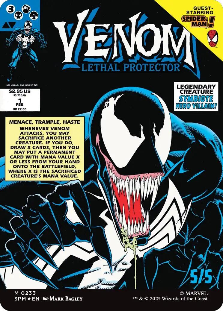Eddie Brock (0233) (Borderless) [Marvel's Spider-Man] MTG Single Magic: The Gathering  | Multizone: Comics And Games