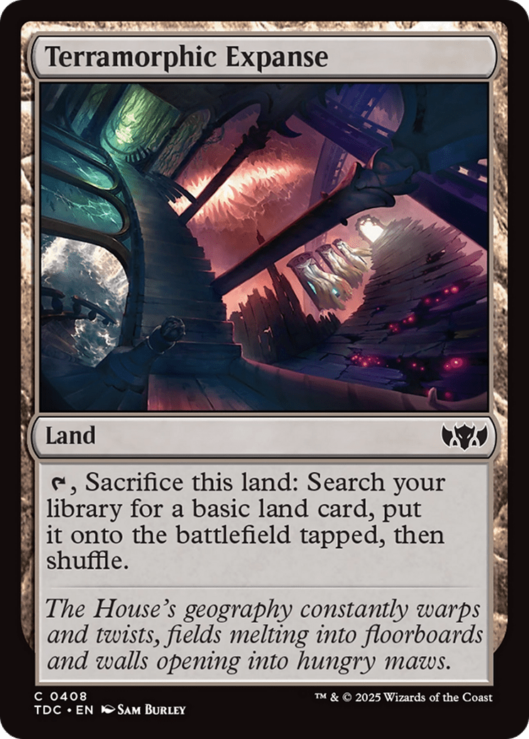 Terramorphic Expanse [Tarkir: Dragonstorm Commander] MTG Single Magic: The Gathering  | Multizone: Comics And Games