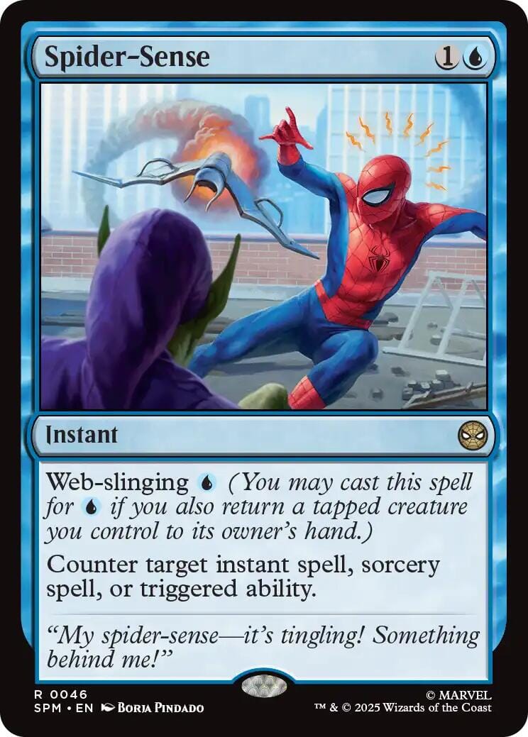 Spider-Sense [Marvel's Spider-Man] MTG Single Magic: The Gathering  | Multizone: Comics And Games