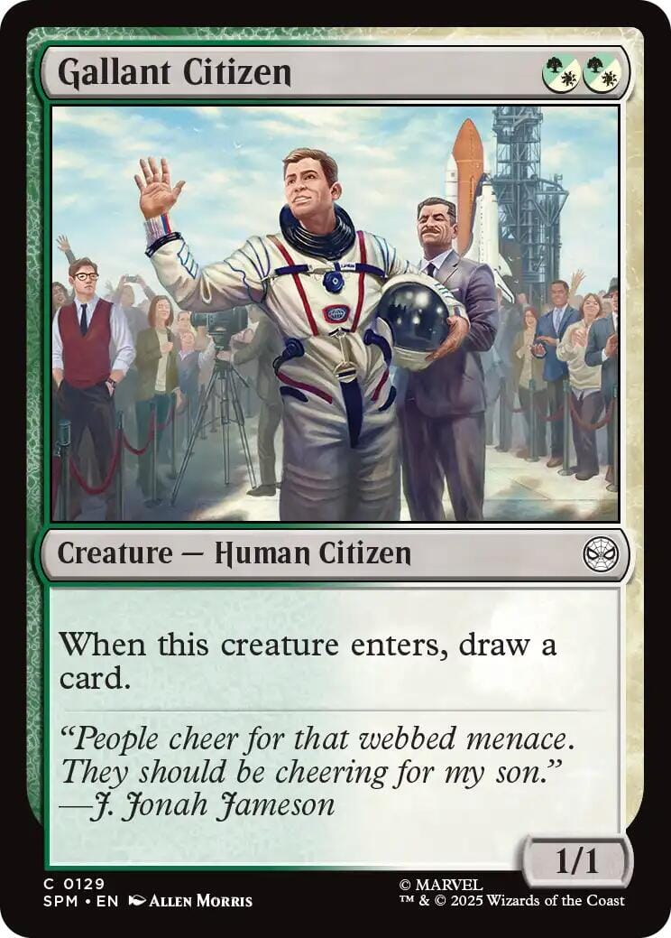 Gallant Citizen [Marvel's Spider-Man] MTG Single Magic: The Gathering  | Multizone: Comics And Games