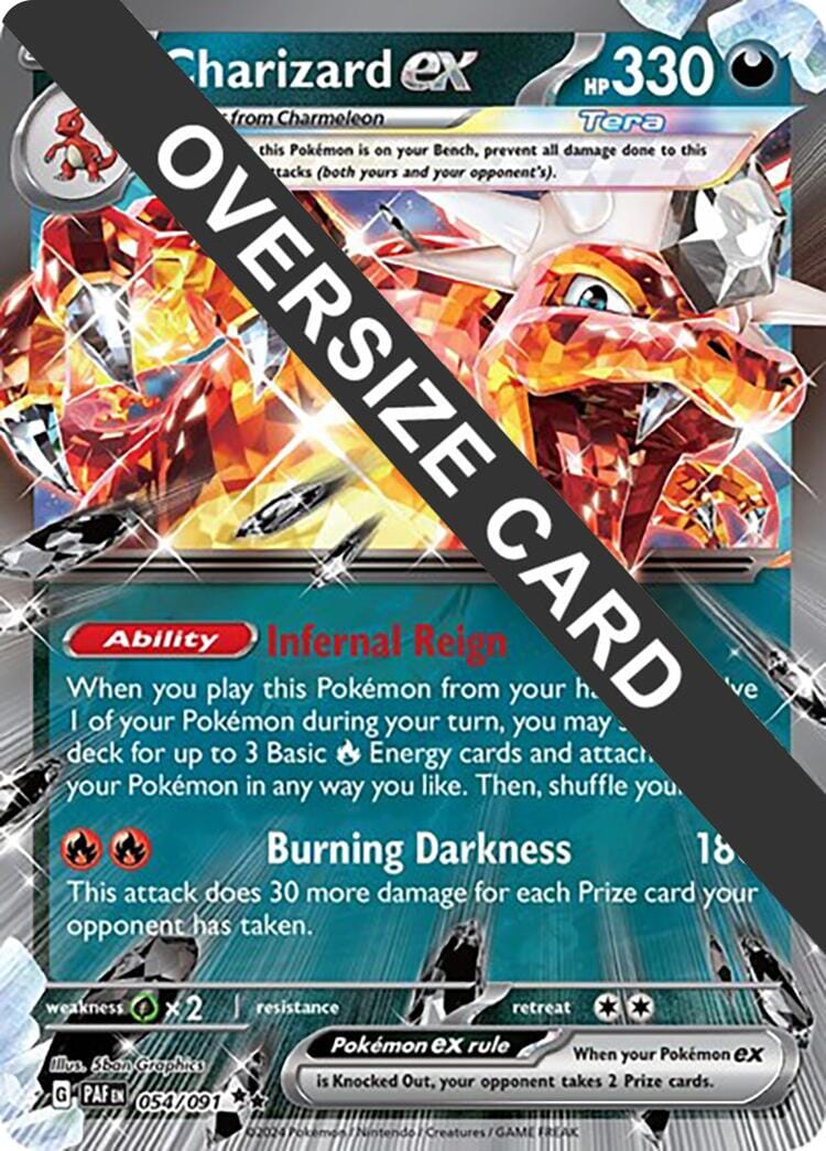 Charizard ex (054/091) (Jumbo Card) [Miscellaneous Cards] Pokemon Single Pokémon  | Multizone: Comics And Games