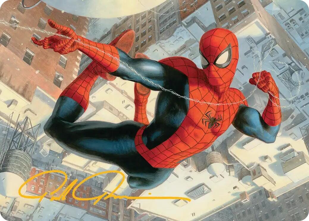Spider-Man, Peter Parker Art Card (Gold-Stamped Signature) [Marvel's Spider-Man Art Series] MTG Single Magic: The Gathering  | Multizone: Comics And Games