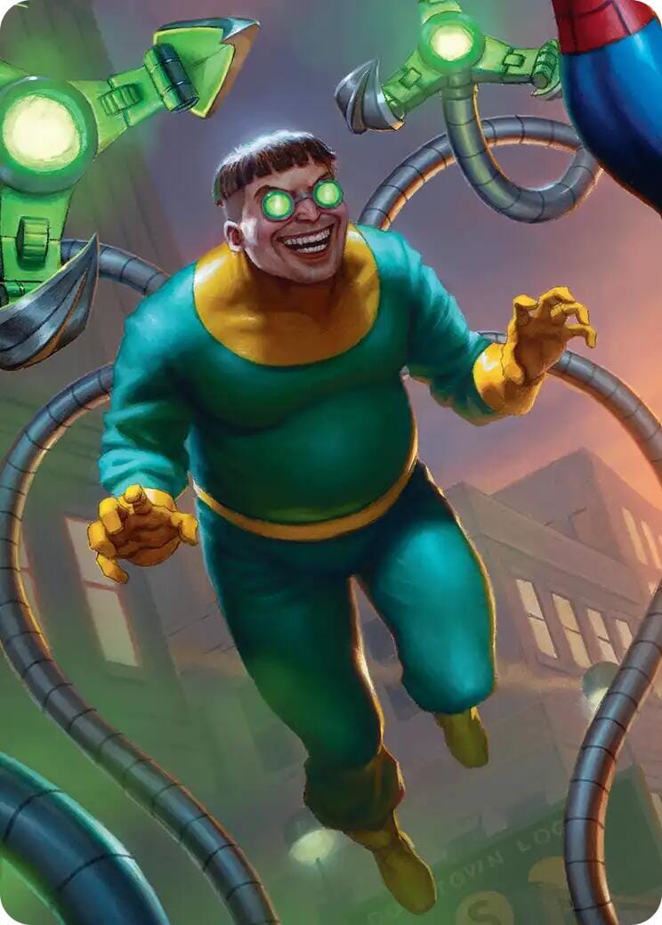 Doc Ock, Evil Inventor Art Card [Marvel's Spider-Man Art Series] MTG Single Magic: The Gathering  | Multizone: Comics And Games
