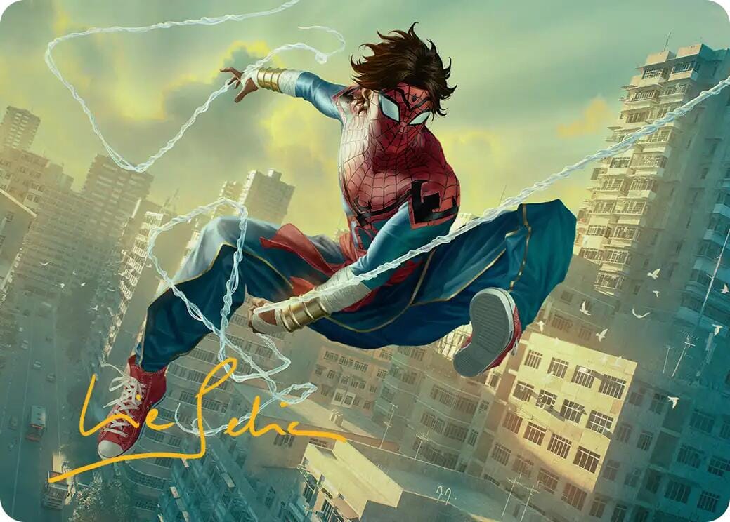 Spider-Man India Art Card (Gold-Stamped Signature) [Marvel's Spider-Man Art Series] MTG Single Magic: The Gathering  | Multizone: Comics And Games