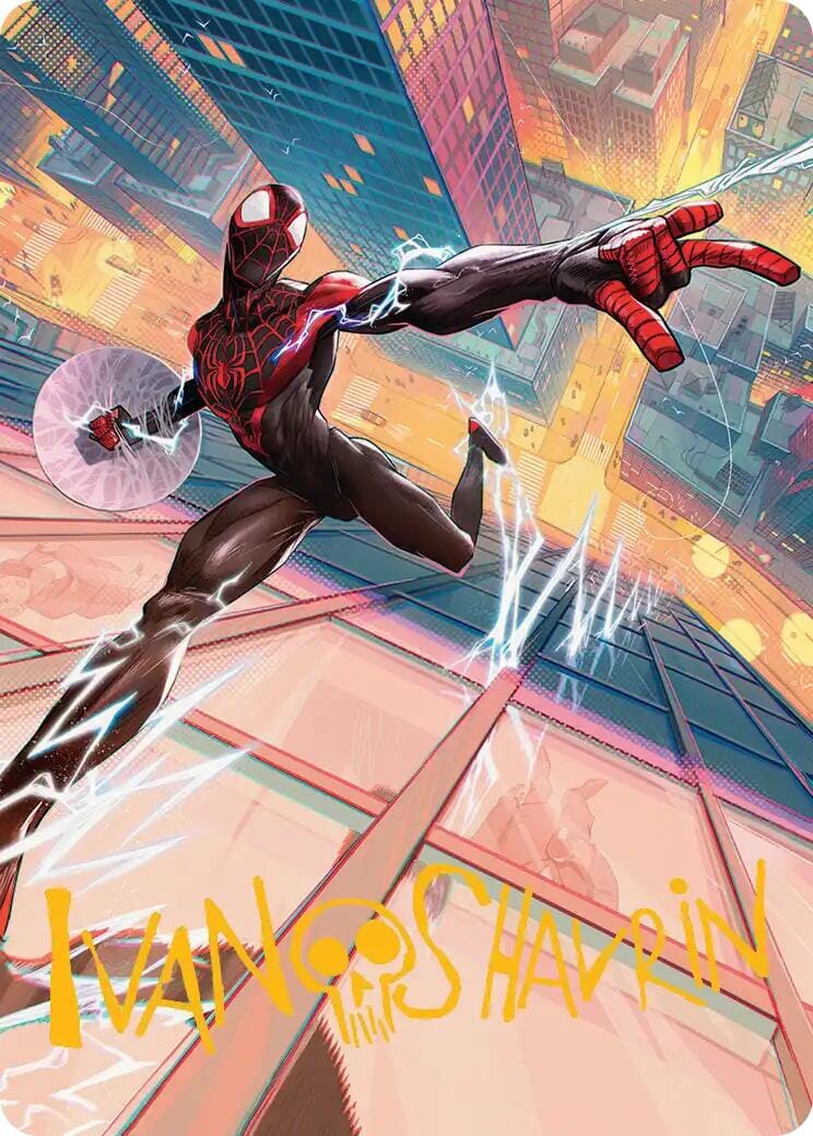 Ultimate Spider-Man Art Card (Gold-Stamped Signature) [Marvel's Spider-Man Art Series] MTG Single Magic: The Gathering  | Multizone: Comics And Games