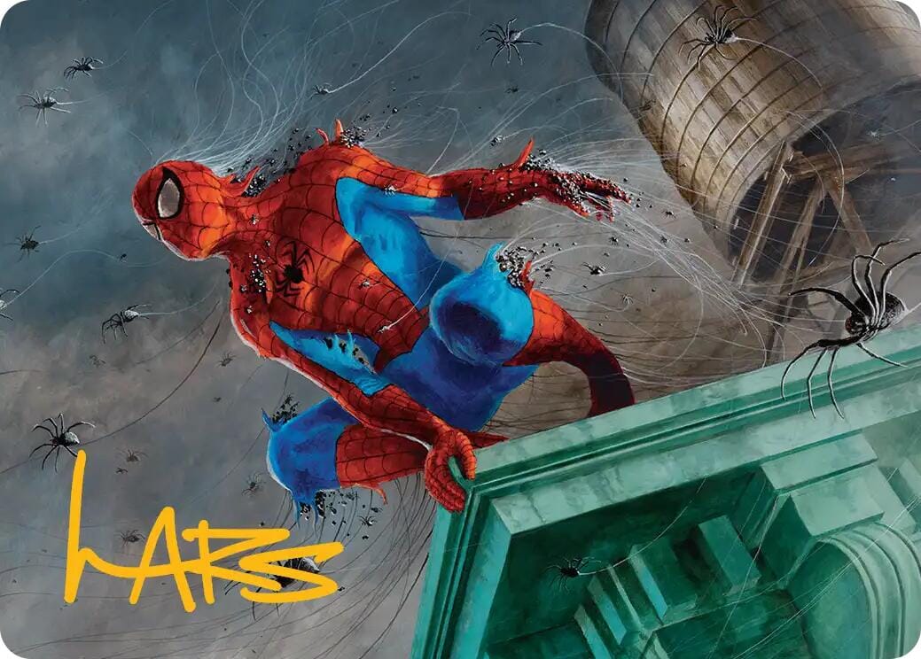 Spiders-Man, Heroic Horde Art Card (Gold-Stamped Signature) [Marvel's Spider-Man Art Series] MTG Single Magic: The Gathering  | Multizone: Comics And Games