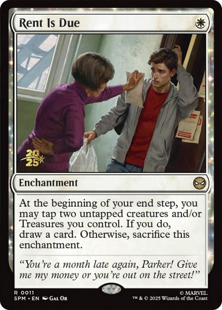 Rent Is Due [Marvel's Spider-Man Prerelease Promos] MTG Single Magic: The Gathering  | Multizone: Comics And Games