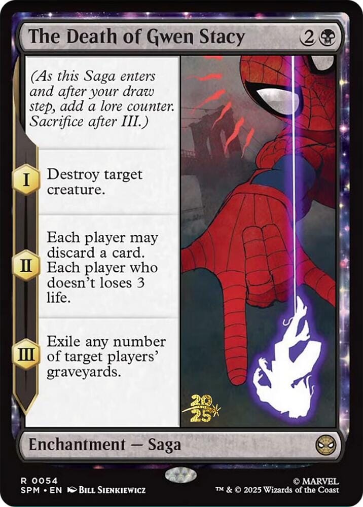 The Death of Gwen Stacy [Marvel's Spider-Man Prerelease Promos] MTG Single Magic: The Gathering  | Multizone: Comics And Games