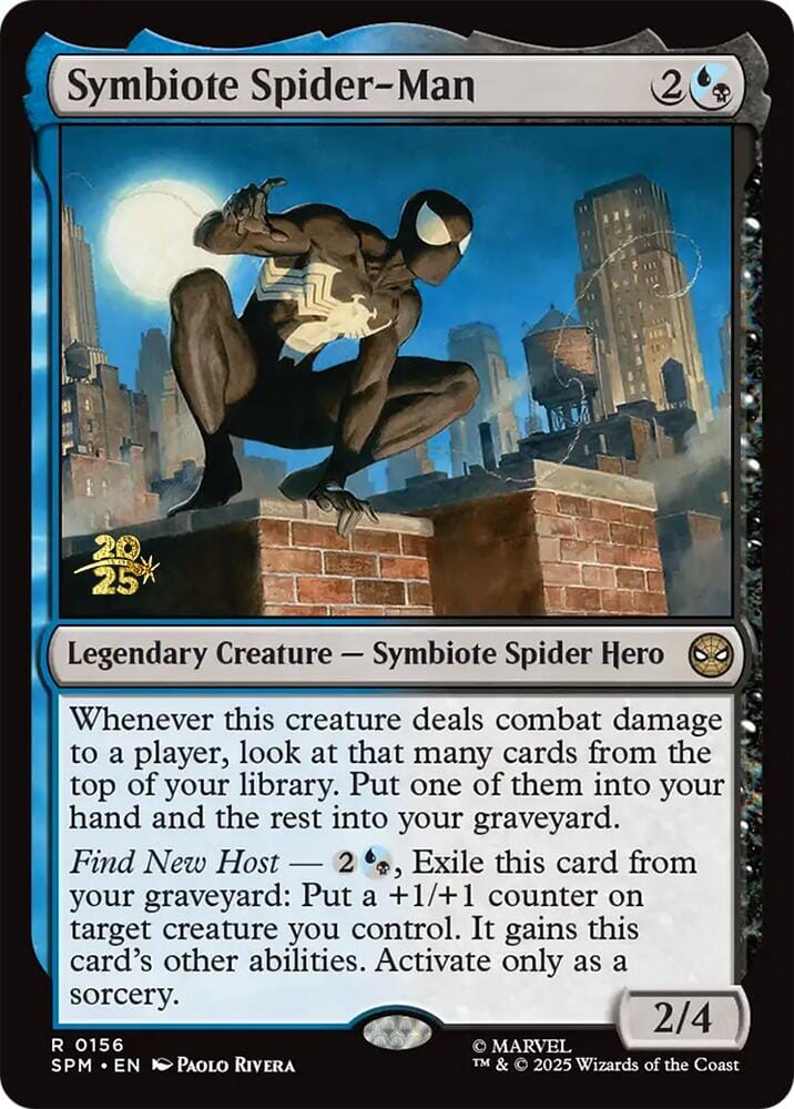 Symbiote Spider-Man [Marvel's Spider-Man Prerelease Promos] MTG Single Magic: The Gathering  | Multizone: Comics And Games