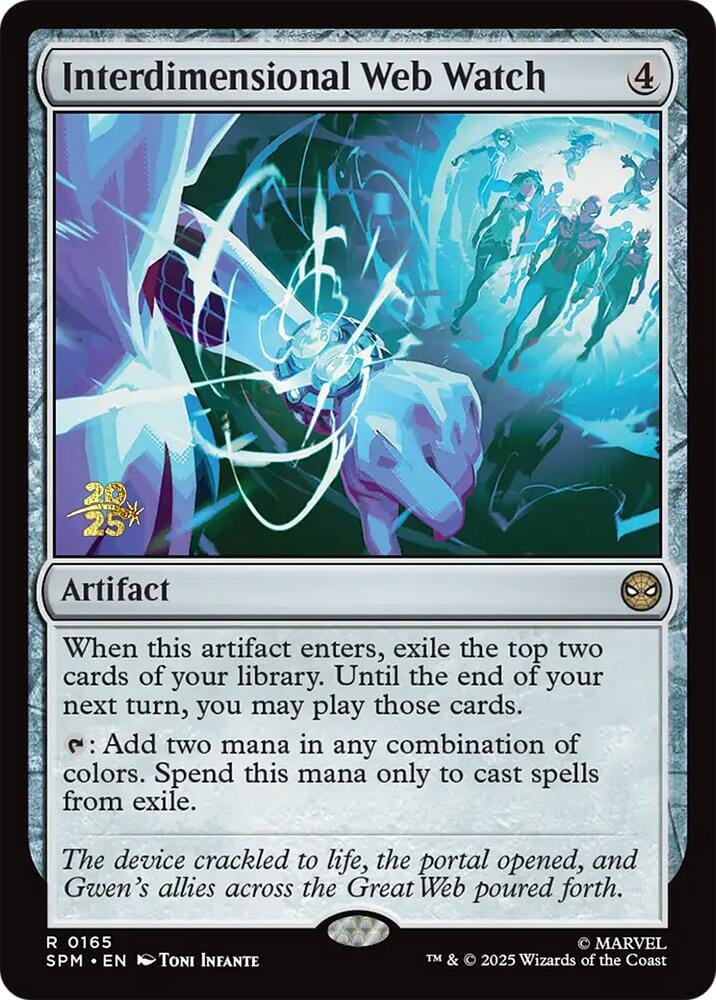 Interdimensional Web Watch [Marvel's Spider-Man Prerelease Promos] MTG Single Magic: The Gathering  | Multizone: Comics And Games