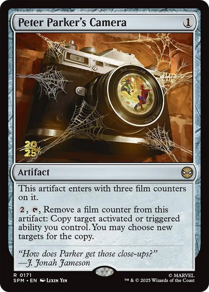 Peter Parker's Camera [Marvel's Spider-Man Prerelease Promos] MTG Single Magic: The Gathering  | Multizone: Comics And Games