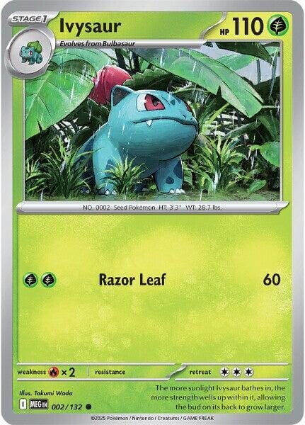 Ivysaur (002/132) [Mega Evolution: Base Set] Pokemon Single Pokémon  | Multizone: Comics And Games