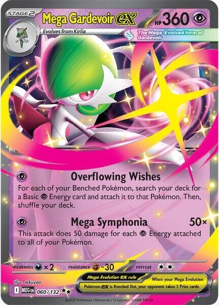 Mega Gardevoir ex (060/132) [Mega Evolution: Base Set] Pokemon Single Pokémon  | Multizone: Comics And Games