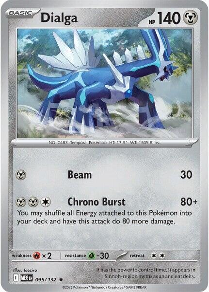 Dialga (095/132) [Mega Evolution: Base Set] Pokemon Single Pokémon  | Multizone: Comics And Games