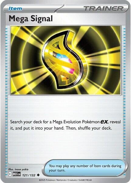 Mega Signal (121/132) [Mega Evolution: Base Set] Pokemon Single Pokémon  | Multizone: Comics And Games