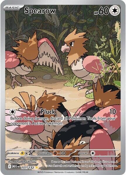 Spearow (151/132) [Mega Evolution: Base Set] Pokemon Single Pokémon  | Multizone: Comics And Games