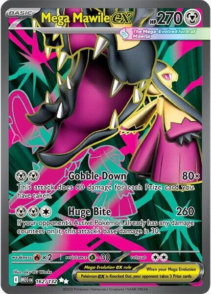 Mega Mawile ex (162/132) [Mega Evolution: Base Set] Pokemon Single Pokémon  | Multizone: Comics And Games