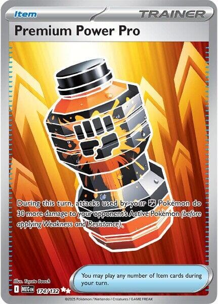 Premium Power Pro (174/132) [Mega Evolution: Base Set] Pokemon Single Pokémon  | Multizone: Comics And Games