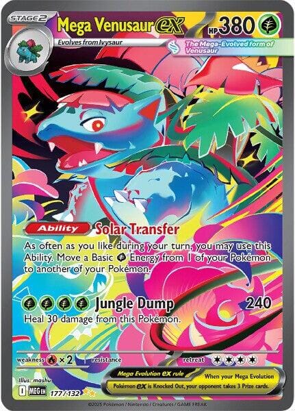 Mega Venusaur ex (177/132) [Mega Evolution: Base Set] Pokemon Single Pokémon  | Multizone: Comics And Games