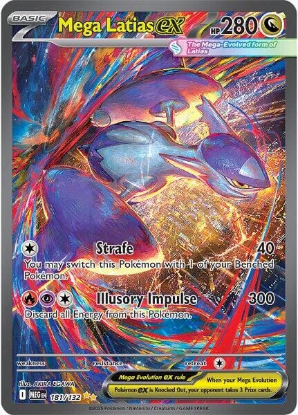 Mega Latias ex (181/132) [Mega Evolution: Base Set] Pokemon Single Pokémon  | Multizone: Comics And Games